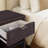 Ameer Nightstand with 1 Deep Drawer and Open Shelf Storage-448958199