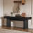 47" Wooden Entryway Bench, Farmhouse Shoe Bench-411580769