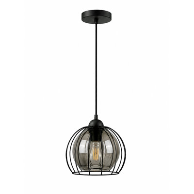 1 - Light Matte Black Pendant