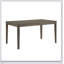 Ensemble de table de salle à manger élégant 6 pièces avec banc et chaises d'appoint, mobilier en bois brun clair confortable pour une salle à manger moderne