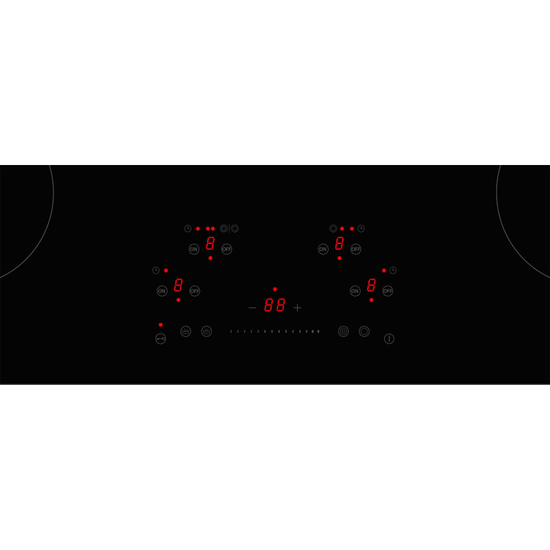 Bertazzoni 24" Black Electric Cooktop