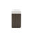 GALAN 36F" Smoked Oak Bathroom Vanity With Sink, Large Storage Freestanding Bathroom Vanity For Modern Bathroom, One-Piece White Quartz Sink Basin Without Drain And Faucet, KD-427618690-427618689