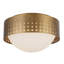 Astoria 10-in Black Flush Mount-1484553678