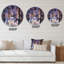 Banc dans le parc pendant l'hiver Afternon Glow - horloge murale de ferme-59913650