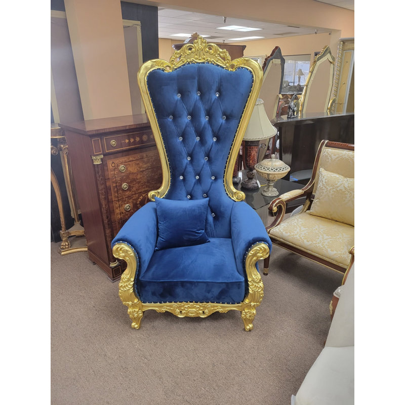 Deniene Club Chair, Blue