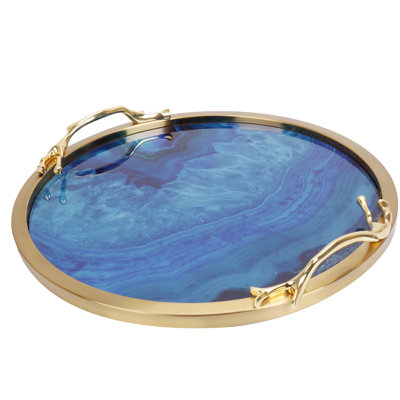 Delyliah Glass Tray
