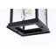 Luminaire suspendu d'extérieur noir 5 po Durham