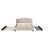 Upholstered Platform Bed With Wingback Headboard,One Twin Trundle And 2 Drawers,No Box Spring Needed, Linen Fabric,Queen Size-124797467