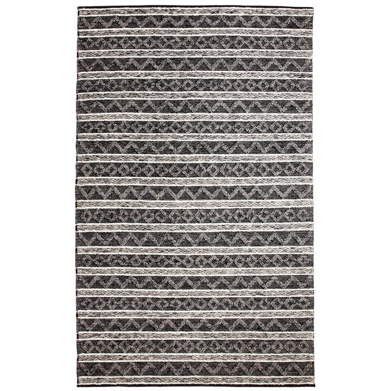 Edwa Wool Ikat Indoor Rug, Rectangle 2' x 4'