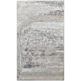 One-of-a-Kind Rectangle 2'11" x 5'1" Area Rug in Ivory/Gray