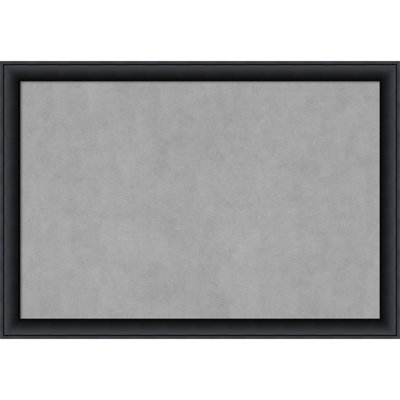 Nero Black Framed Magnetic Organization Board