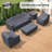 Marindo Outdoor Conversation Sets Group Seating Patio Furniture Covers