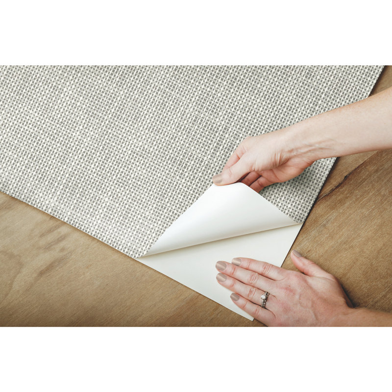 Papier peint à rayures Reed, Taupe