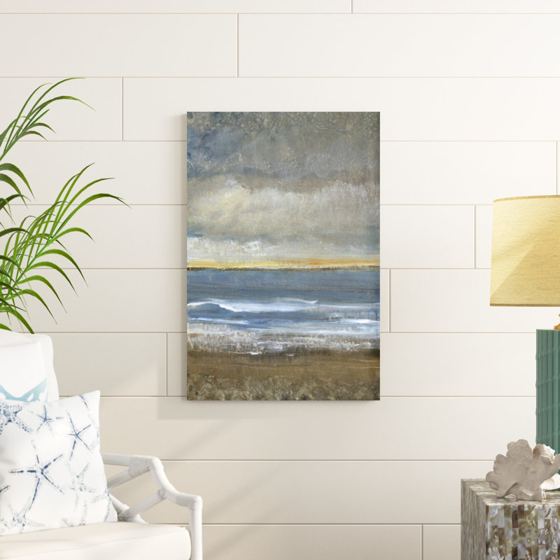 Entre terre et mer I, H 36 po x l 24 po x P 1,25 po