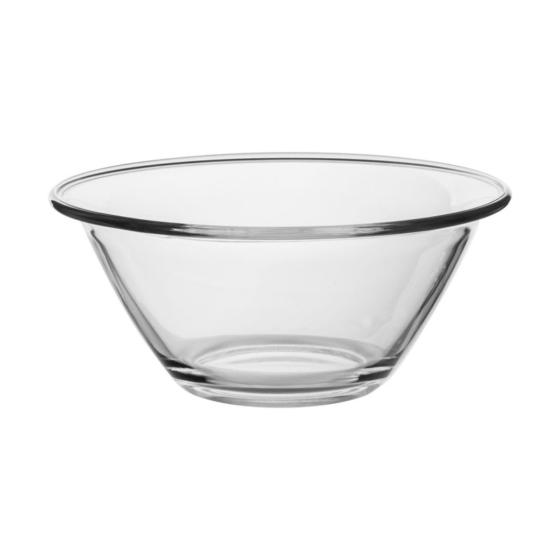 Mr Chef Glass Nesting Mixing Bowl, 26cm Diameter