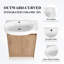 Meuble-lavabo autoportant 23 po Bend (assemblé)-39445080