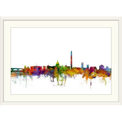 «Washington DC Skyline» par Francy, impression