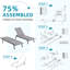 Chaise longue d'extérieur en métal Commings-1457801018