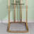 C-shaped Sofa Side Table Modern Side Table End Table With Sturdy Metal Frame-528158728