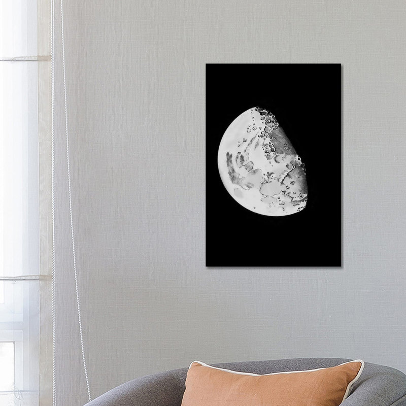 Phases Of The Moon IV by PatentPrintStore - Wrapped Canvas Print, 66.04 cm H x 45.72 cm W x 1.91 cm D