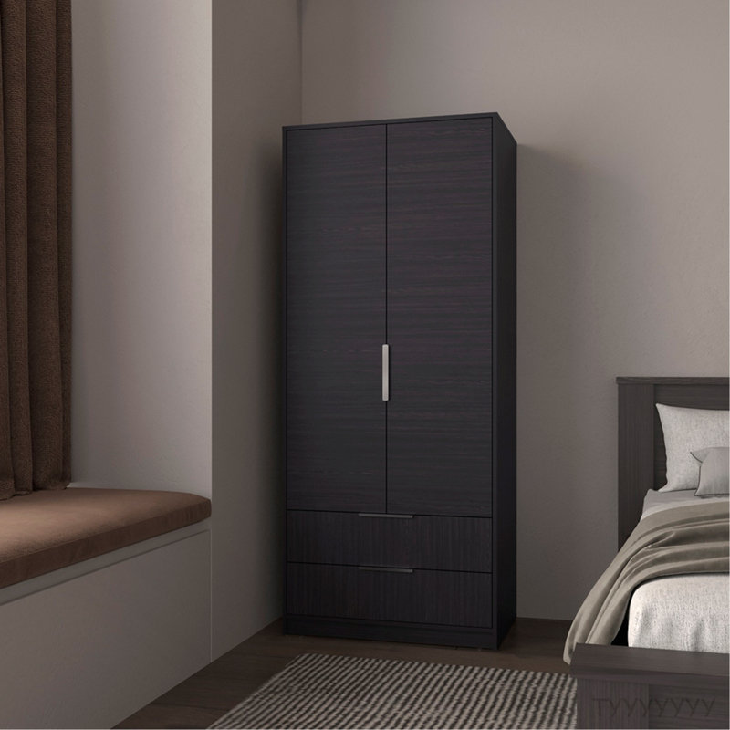 Armoire Trappe, chambre, noir