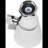 Shower Head Solid Brass Construction With Spray Side Controller, 1-3/4 Inch Face