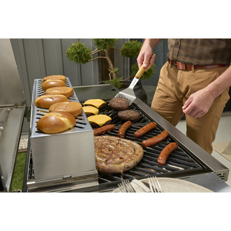 Propel+ Four Burner 3-in-1 Gas Grill (grill, Griddle, Pizza Oven) 