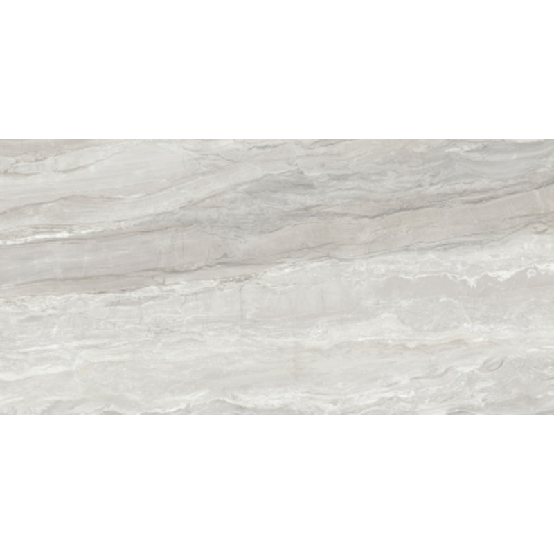 Carrelage de sol et de mur en porcelaine polie grand format 24 x 48 Venataro, Sovare, Aspect de marbre