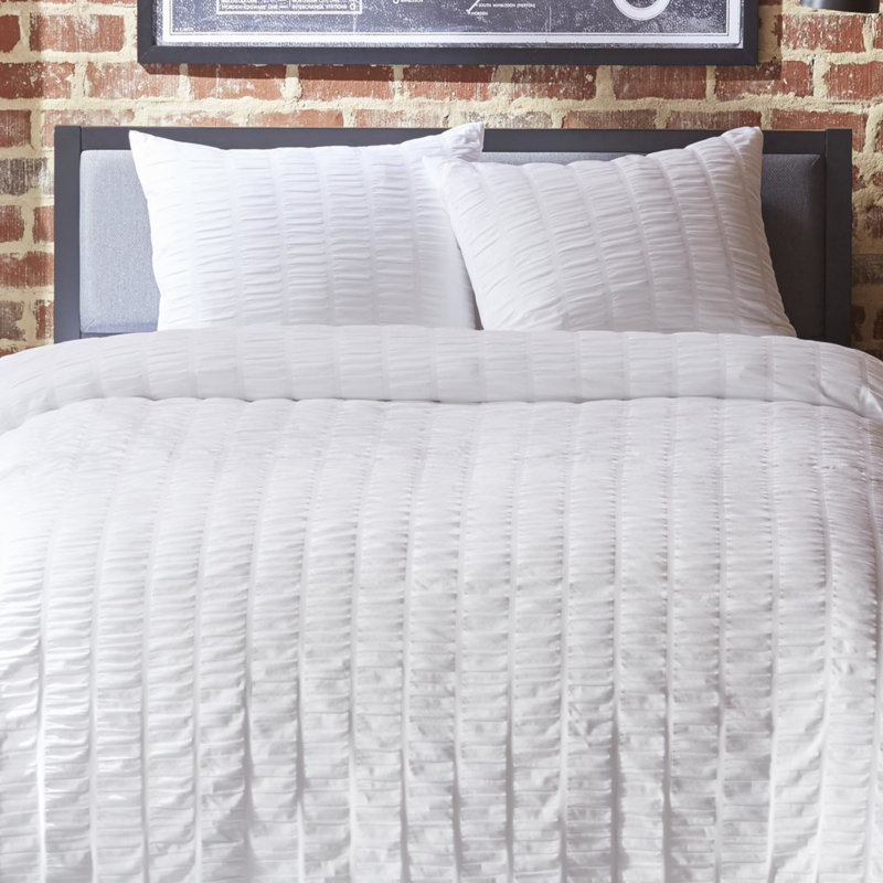 City Scene Ceres Reversible Cotton Comforter Set, Couvre-lit très grand et 2 taies de très grande
