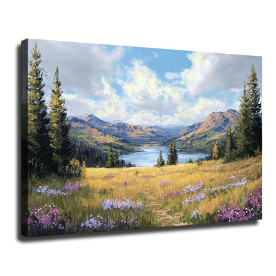 Alpine Mountain Lake
