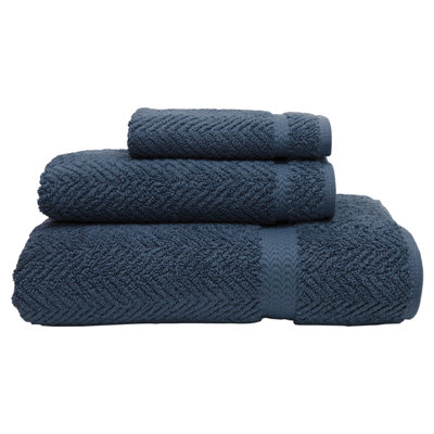 Ensemble de serviettes en coton turc 3 pièces