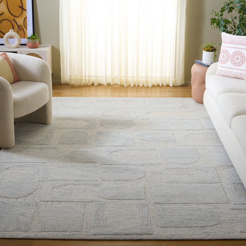 Harvest Hand Tufted Wool No Pattern Rug, Rectangle 8' x 10'