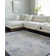 Jescenia Oriental Machine Woven Polypropylene Area Rug in Blue/Gray/Cream