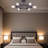 6 Light Modern Semi Flush Mount Ceiling Light-1412323696
