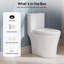 Toilette à cuve allongée sans jupe Deervalley