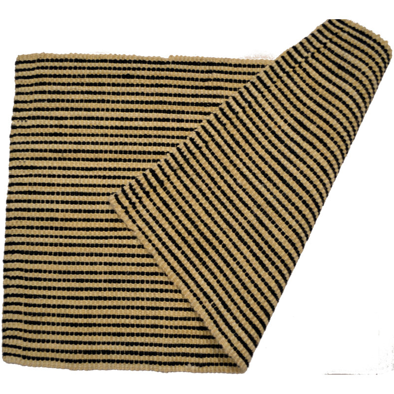 Tapis d'entrée à rayures 36 po x 24 po
