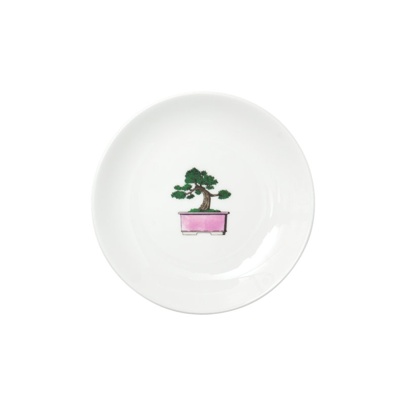Assiette 5 po Thibaud Herem Objet Bonsai (Bonsai)
