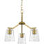 Lustre sphérique 3 lumières à abat-jour Vallonia-88566673