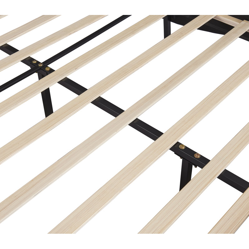 Bed Frame For Home, Black, Queen