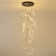 Adjustable Height LED Lighting Pendant Light with Remote Control