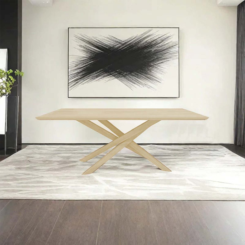 Maurilia Rectangular Dining Table, 27.56" W x 55.12" L
