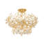 Maybrook Semi Flush in Vintage Gold Leaf