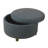 28" Wide Round Storage Ottoman-2075830030