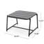 Table d'appoint moderne en fer-95878209