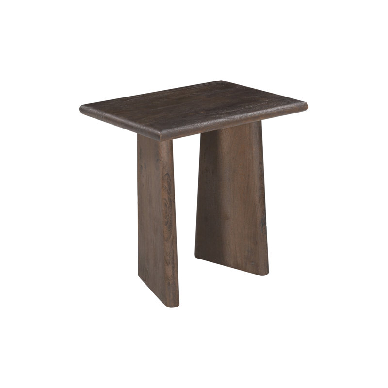 Alsey Solid Wood End Table