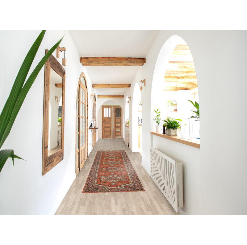 Tapis de couloir géométrique traditionnel 3 x 12
