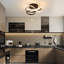 Plastic LED Semi Flush Mount-1661633733