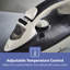 GEEPAS Steam Iron | Clothes Dry & Steam Press | 45s Fast Heat-Up, Vertical Steaming | Ceramic Soleplate & Adjustable Temperature | 320ml Water Tank with 0.7g/Steam Output | 2 Year Warranty 2200W Grey