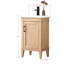 Ensemble de meuble-lavabo simple 20 po Reynaldo-1423149808