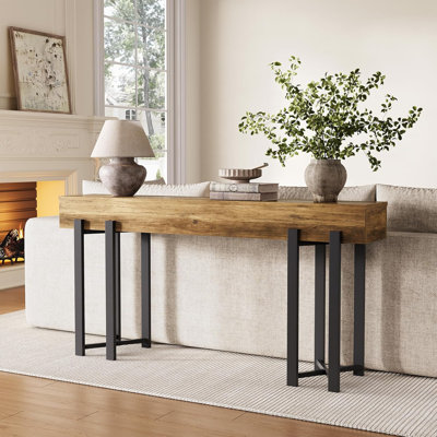 Minimalist Living Room Sofa Table by Millwood Pines